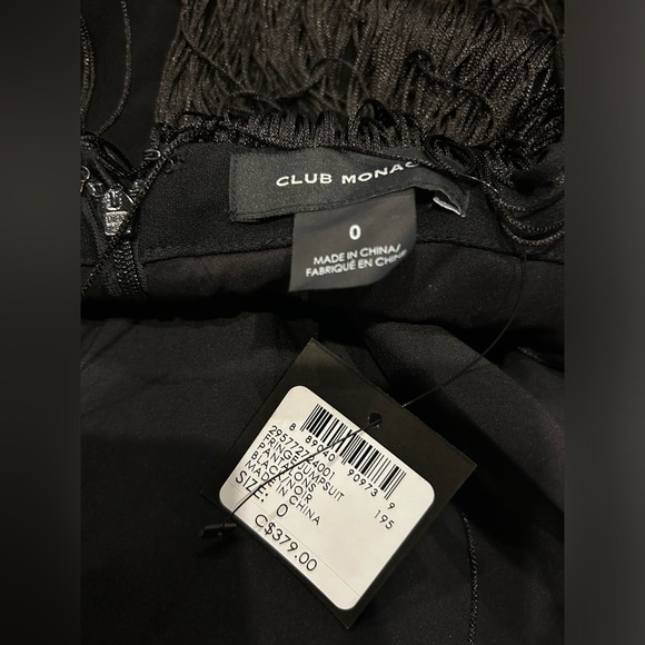 Club Monaco NWT Fringe Dressy Jumpsuit Size 0 XS - Picture 10 of 10